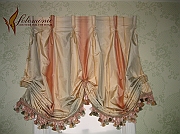 Goblets Top and Permanent Pleats Bottom Shade